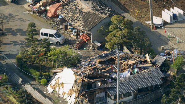 Terremoto en Japón, la prefectura de Kumamoto - Sputnik Mundo