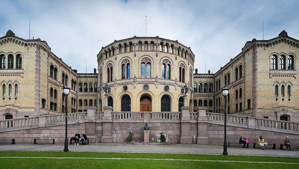 Parlamento de Noruega en Oslo - Sputnik Mundo