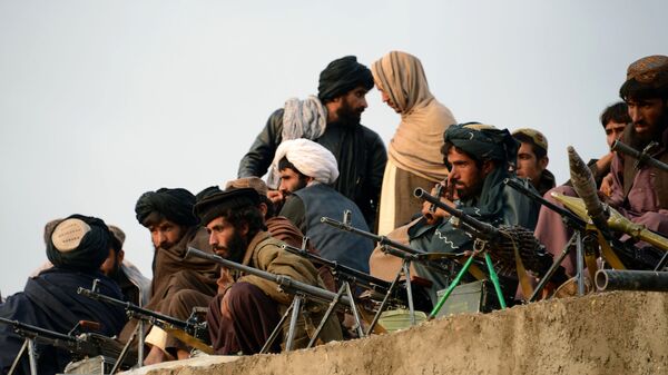 Combatientes de Talibán (archivo) - Sputnik Mundo