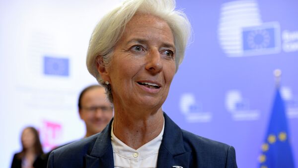 Christine Lagarde, directora gerente del Fondo Monetario Internacional - Sputnik Mundo