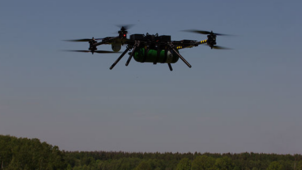 El dron, diseñado por la empresa rusa NELK - Sputnik Mundo