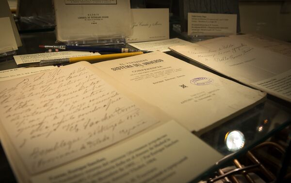 Las cartas en la exposición 'León Tolstói y el mundo hispanohablante' - Sputnik Mundo
