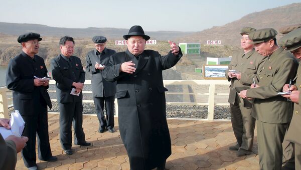 Kim Jong Un, líder norcoreano - Sputnik Mundo