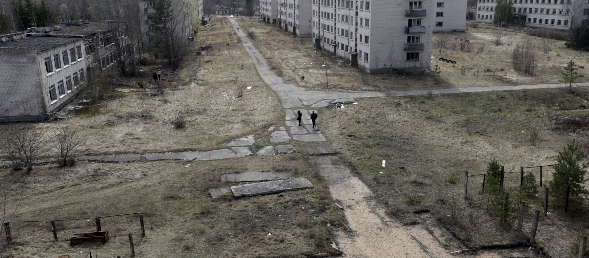 La vista de una ciudad abandonada en las cercanias de Skrunda, Letonia - Sputnik Mundo, 1920, 08.06.2018