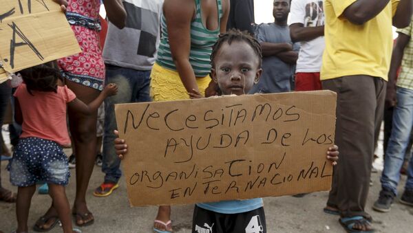 Migrantes africanos en Costa Rica - Sputnik Mundo