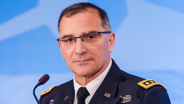 Curtis Scaparrotti, comandante supremo de la OTAN para Europa - Sputnik Mundo