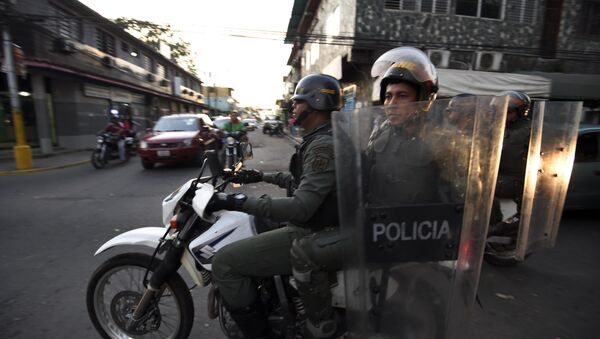 Policía venezolana - Sputnik Mundo