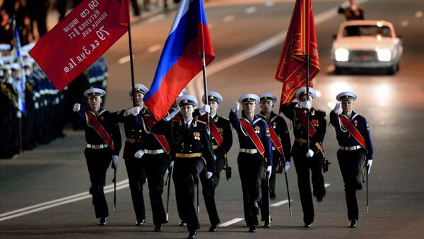 Ensayo del desfile de la Victoria en Vladivostok - Sputnik Mundo
