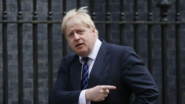 Boris Johnson, exministro de Asuntos Exteriores de Reino Unido - Sputnik Mundo