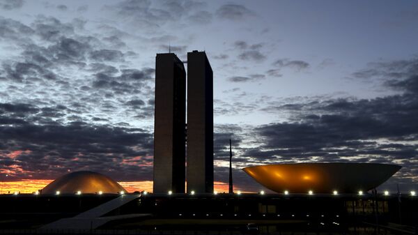 La sede del Congreso Nacional en Brasilia - Sputnik Mundo