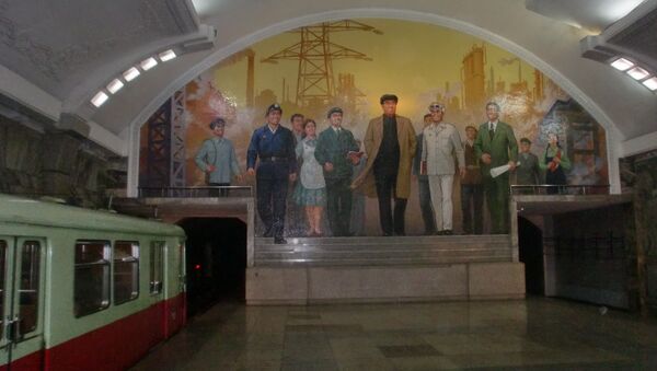 Metro de Pyongyang - Sputnik Mundo