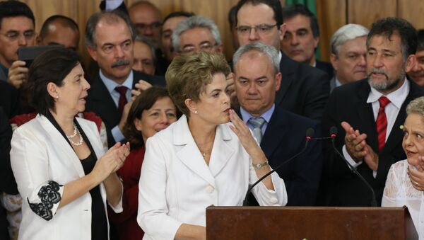 Discurso de Dilma Rousseff en el Palacio de Planalto - Sputnik Mundo
