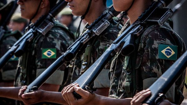 Soldados del Ejército de Brasil - Sputnik Mundo