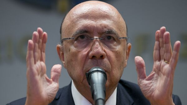 Henrique Meirelles, Ministro de Finanzas de Brasil (archivo) - Sputnik Mundo