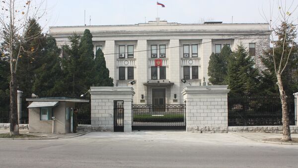 La Embajada rusa en Corea del Norte, Pyongyang - Sputnik Mundo