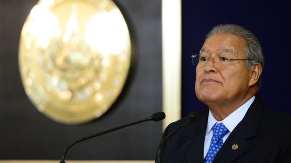 El expresidente salvadoreño, Salvador Sánchez Cerén - Sputnik Mundo