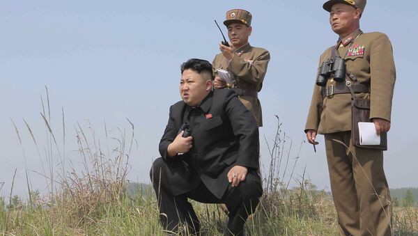 El jefe de estado de Corea del Norte, Kim Jong-un - Sputnik Mundo