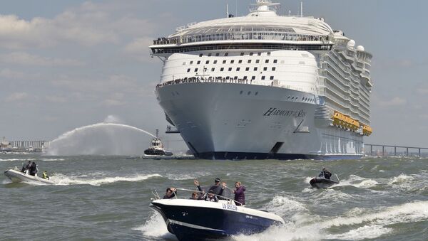 ¡Bienvenido a bordo!: conozca el lujoso crucero más grande del mundo - Sputnik Mundo