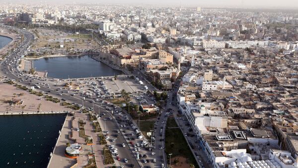 An aerial shot taken from a helicopter shows the Libyan capital Tripoli. (File) - Sputnik Mundo