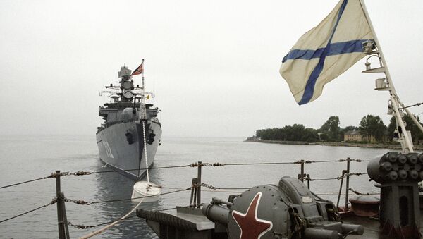 Buques de Guerra de la Flota del Báltico - Sputnik Mundo