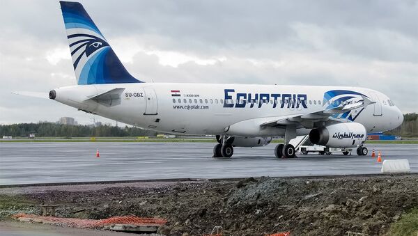 Un avión de EgyptAir, Airbus A320-232 - Sputnik Mundo