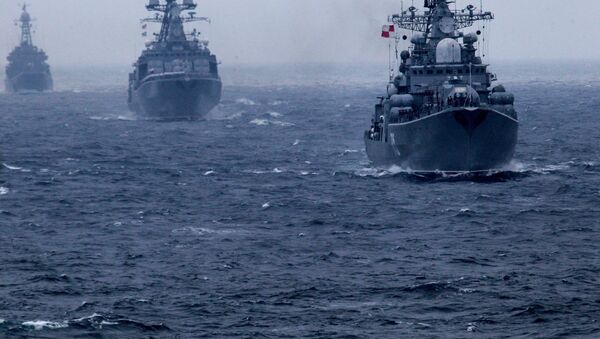 Maniobras ruso-chinas en Vladivostok, 2015 - Sputnik Mundo