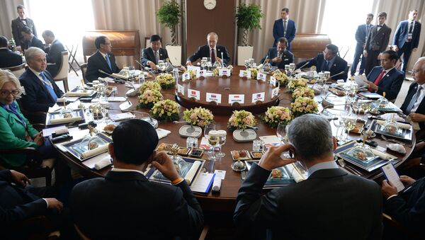 Los jefes de las delegaciones de la cumbre Rusia - ASEAN - Sputnik Mundo