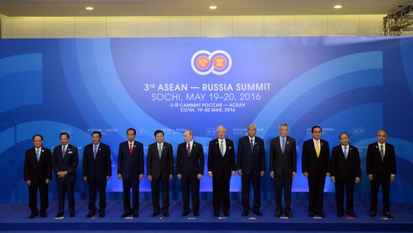 Los jefes de las delegaciones de la cumbre Rusia - ASEAN - Sputnik Mundo