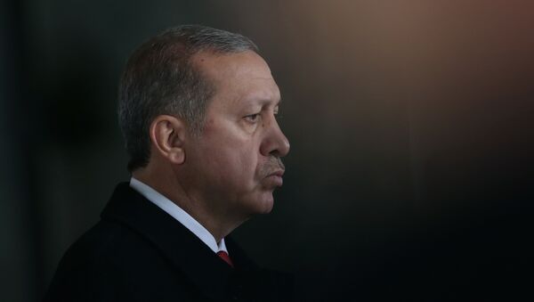 El mandatario turco, Recep Tayyip Erdoğan - Sputnik Mundo