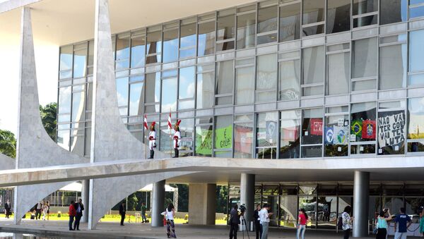 Palacio de Planalto, sede de la Presidencia de Brasil - Sputnik Mundo