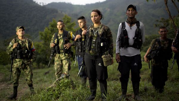 Miembros de la FARC (archivo) - Sputnik Mundo