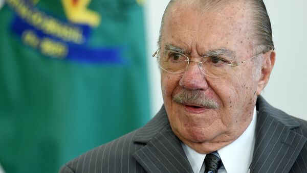 Expresidente de Brasil, José Sarney - Sputnik Mundo