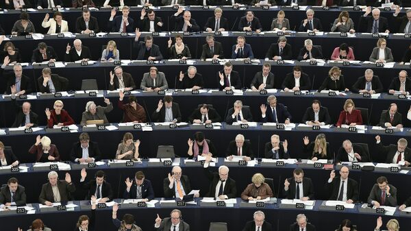 Votación en el Parlamento Europeo - Sputnik Mundo