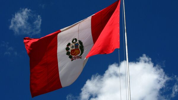 Bandera del Perú (archivo) - Sputnik Mundo
