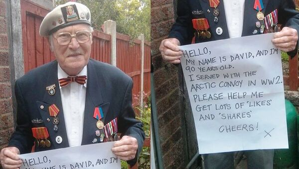 David Kennedy, veterano de los convoyes árticos de la Segunda Guerra Mundial - Sputnik Mundo