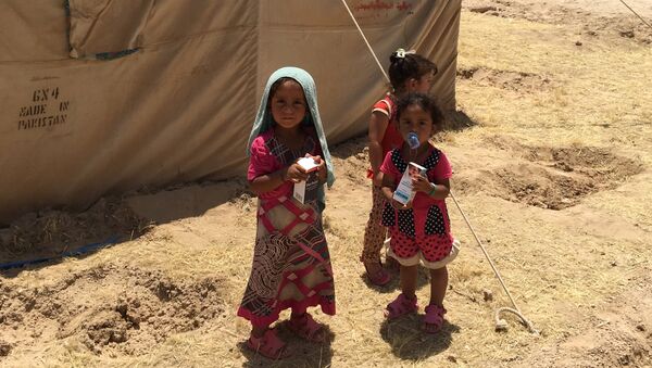 Los niños de Faluya iraquí, ocupada por Daesh - Sputnik Mundo