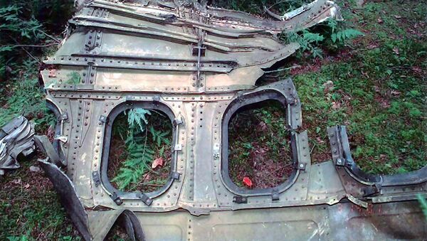 Los restos del Boeing 757 secuestrado por los terroristas el 11 de septiembre de 2001 - Sputnik Mundo