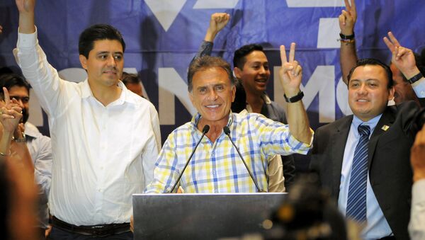 Miguel Ángel Yunes Linares, el candidato opositor de la coalición de los partidos Acción Nacional a gobernador de Veracruz - Sputnik Mundo