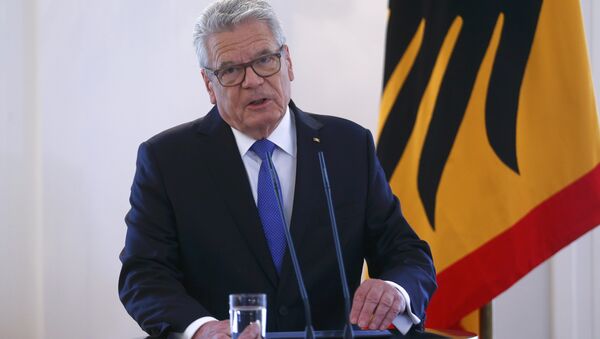 Joachim Gauck, presidente de Alemania - Sputnik Mundo