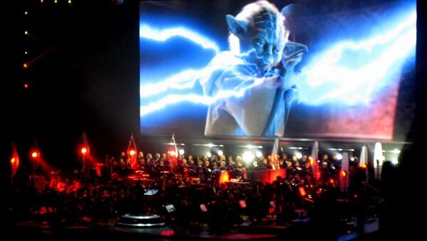 El protagonista de Star Wars en un concierto - Sputnik Mundo