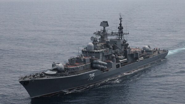 Destructor de la Armada Rusa - Sputnik Mundo