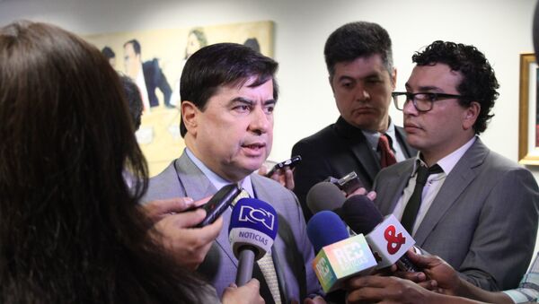Juan Fernando Cristo, ministro del Interior de Colombia - Sputnik Mundo