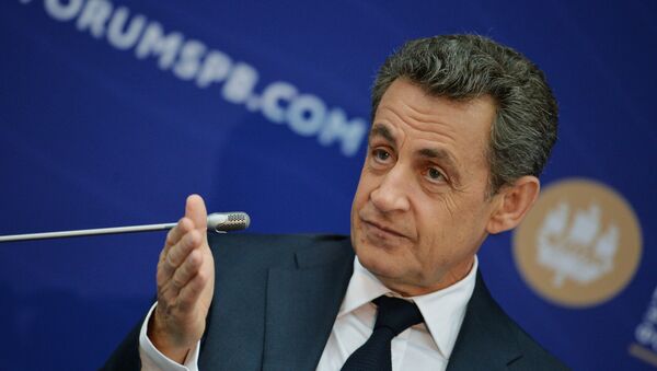 Nicolas Sarkozy, expresidente francés, en el XX Foro Económico Internacional de San Petersburgo - Sputnik Mundo