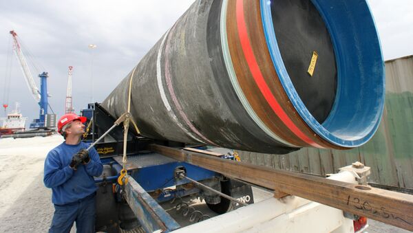 Construction of Nord Stream pipeline - Sputnik Mundo