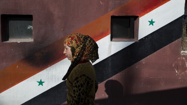 Una ciudadana siria - Sputnik Mundo