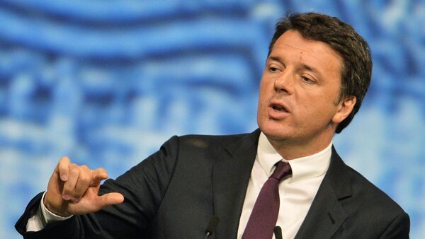 Matteo Renzi, el primer ministro de Italia - Sputnik Mundo