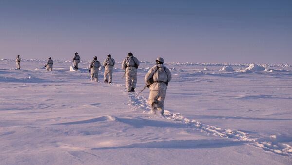 Ejercicios militares en el Ártico - Sputnik Mundo