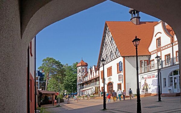 La ciudad de Svetlogorsk en la región de Kaliningrad - Sputnik Mundo