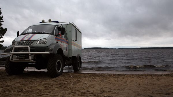 Operación de rescate en Karelia - Sputnik Mundo