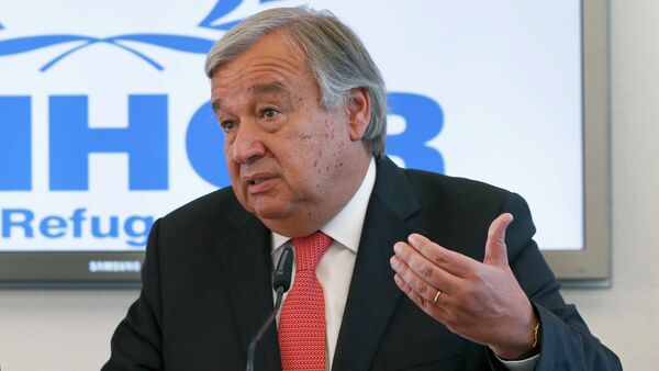 Antonio Guterres, candidato a secretario general de la ONU y ex primer ministro portugués - Sputnik Mundo